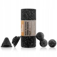 EPP массажный набор 5в1 роликовый мяч Duoball конус язык Majestic Sport