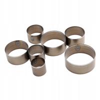 7x Wykrojniki do wycinania Szablon Ręczny ręcznie robiony dziurkowanie otworów do torby portfela na pasek