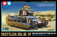 Matilda Mk.III/IV British Infantry Tank 1:48 Tamiya 32572