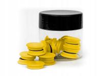 TRES Magnes 20 mm standard żółty 20szt