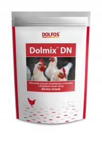 Dolfos Dolmix DN 2 x 2,5kg dla kur / lepsza nieśność / twarde skorupki