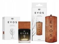 Zestaw zapachowy K2 Evos Boss 50 ml + zawieszka drewniana