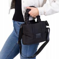 Alessio TOREBKA Damska PIKOWANA Pojemna KLASYCZNA QUILTED