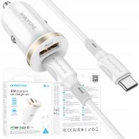 Быстрое зарядное устройство Type-C USB-C 30W QC3. 0 для iPhone 15 Plus Pro Max iPad