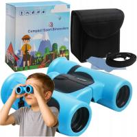 Походный бинокль 8X21 ZOOM стеклянная оптика день ночь чехол для детей