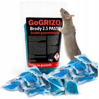 ЯД ЯД КРЫСА АГЕНТ МЫШИ ГРЫЗУНЫ ПАСТА САШЕ 1КГ СИЛЬНЫЙ