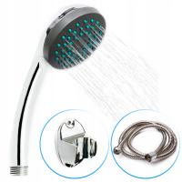 НАБОР для душа телефонная ТРУБКА 1F СТАЛЬНОЙ ШЛАНГ 150 см