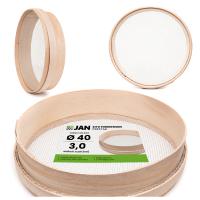 Строительное сито для песка злаков разгонное отверстие 3мм с диаметром 40см