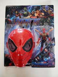 Zestaw MASKA Spider Man i świecąca figurka