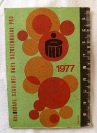 Stary Kalendarz PKO 1977