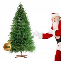 Choinka sztuczna JODŁA KAUKASKA jak prawdziwa gęsta 180 cm PREMIUM