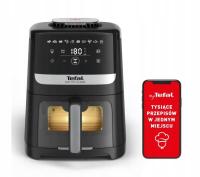 2× Frytkownica beztłuszczowa Tefal Easy Fry Silence Vision XL EY5568 1670W 5l