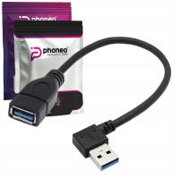 ADAPTER Phoneo PRZEDŁUŻACZ USB 3.0 KABEL KĄTOWY LEWY