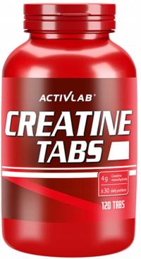 ACTIVLAB CREATINE TABS KREATYNA 120TABLETEK MONOHYDRAT SIŁA MASA RZEŹBA MOC