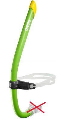 Fajka Arena Swim Snorkel Pro III zielony