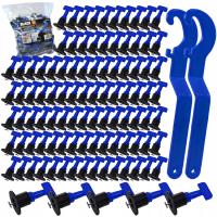 Система выравнивания плитки клинья зажимы держатель 100шт. БЛЭК