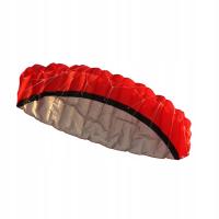 2.5m Dual Line Parafoil Parachute RED Latawiec dla