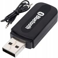 Transmiter odbiornik adapter Bluetooth audio MP3 USB + kabel AUX mini-jack