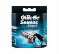 GILLETTE SENSOR EXCEL WKŁADY 10 SZT