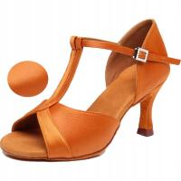элегантная танцевальная обувь удобные латино бальных ТАНЦЕВ7, 5см
