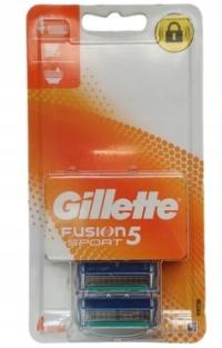 GILLETTE FUSION5 FUSION СПОРТ ЗАПРАВКИ НОЖНИЦЫ 4 ШТ