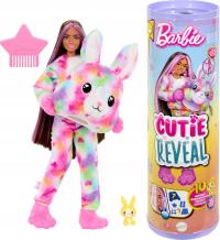 BARBIE CUTIE REVEAL LALKA KOLOROWY KRÓLICZEK ZMIANA KOLORU + AKCESORIA
