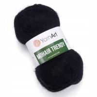 YarnArt Mohair Trendy 102 Черный