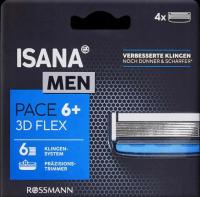 ISANA MEN Pace 6 картриджи для бритв 4 шт.