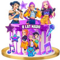 САХАРНАЯ ПЕЧАТЬ САХАРНАЯ ХАНТРИКС KPOP DEMON HUNTERS ТЕКСТ УКРАШЕНИЕ 11 EL