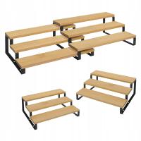 Органайзер для кухонного шкафа, полка для специй, бамбуковая полка