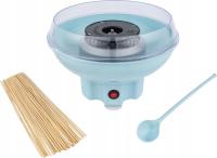 Urządzenie do waty cukrowej, w zestawie miarka i 50 drewnianych patyczków