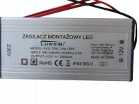 ZASILACZ LED WODOODPORNY 12V 24W IP65