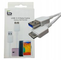 NOWY KABEL USB 3.0 A-B micro USB-B 1m do dysku zewnętrznego zasilanie dysku