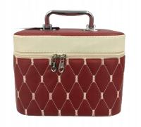 Smukee Kuferek na kosmetyki czerwony 21,5x15x21cm