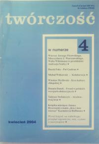 Twórczość kwiecień 2004 nr 4