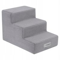 Лестницы для собак Welsti элегантный вельвет обивка 30 см 3 ступени