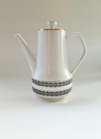 Dzbanek z serwisu Roman Chodzież, elegancki wzór z czasów PRL