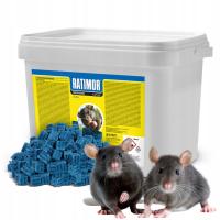 RATIMOR Trutka na myszy i szczury - Kostka woskowa Brodifakum 29ppm 3kg