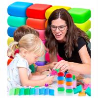 ВОЛШЕБНАЯ ПЕНА ПЕНОПЛАСТ MOEDELIN НАБОР ДЛЯ МОДЕЛИРОВАНИЯ 48ШТ.