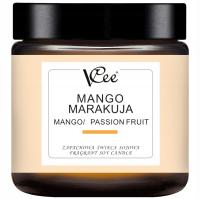 Świeca zapachowa sojowa Mango Marakuja Vcee 100 ml