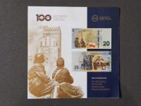 Folder do banknotu 80 rocznica powstania warszawskiego