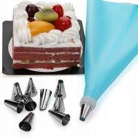 2x RĘKAW CUKIERNICZY DEKORATOR TORTÓW ZESTAW 34 ELEMENTY R13