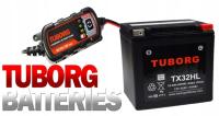 Akumulator Tuborg YIX30L TX32HL 12V 33,6Ah 480A HARLEY ELECTRA +ŁADOWARKA