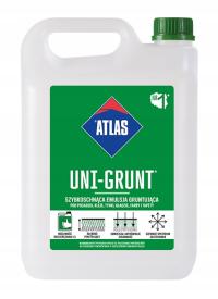 ATLAS UNI-GRUNT Szybkoschnąca emulsja gruntująca, 5 kg