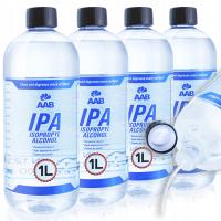 4 x ALKOHOL IZOPROPYLOWY IZOPROPANOL IPA 1L 99.7%