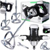 MIESZADŁO DO KLEJU BETONU ELEKTRYCZNE 2x MIESZALNIKI PRZEDŁUŻKI ISAJ MB1