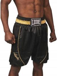 K805 LEONE 1947, Spodenki bokserskie premium rozmiar M, AB240 czarne