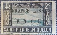 St. Pierre kolonia francuska stary znaczek (6/29