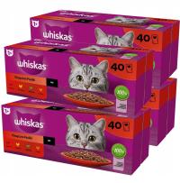 Whiskas Klasyczne Posiłki 160x85g Mokra Karma Dla Kota W Sosie