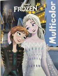 FROZEN Disney Kolorowanka Kraina Lodu Elza Anna Malowanka A4 koloruj